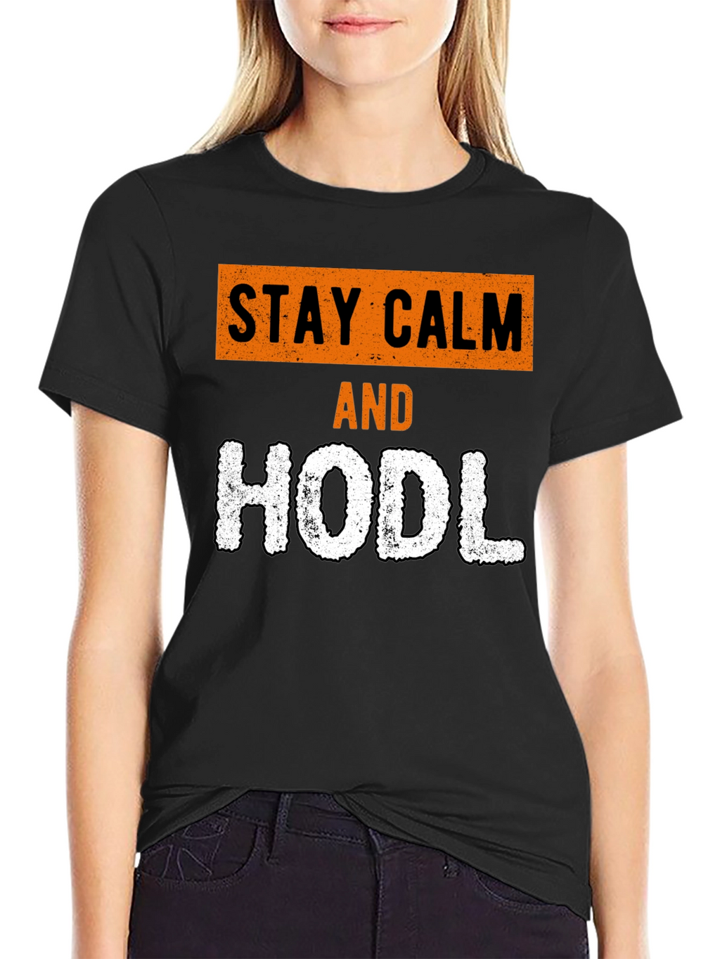 Stay Calm and HODL Crypto T-Shirt