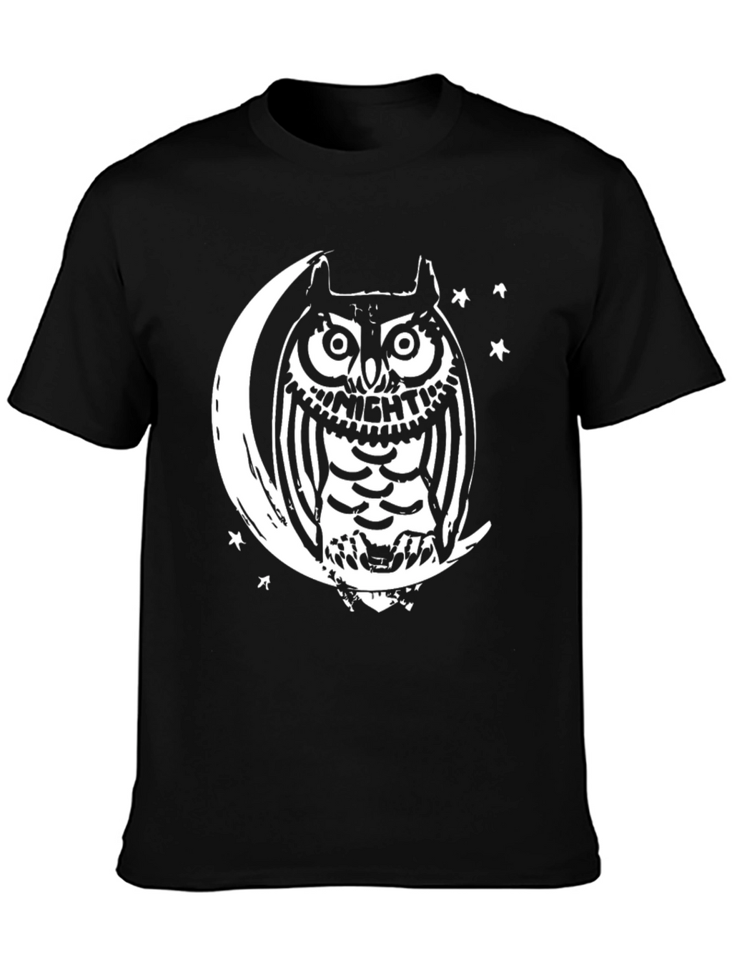 Night Owl on Moon T-Shirt