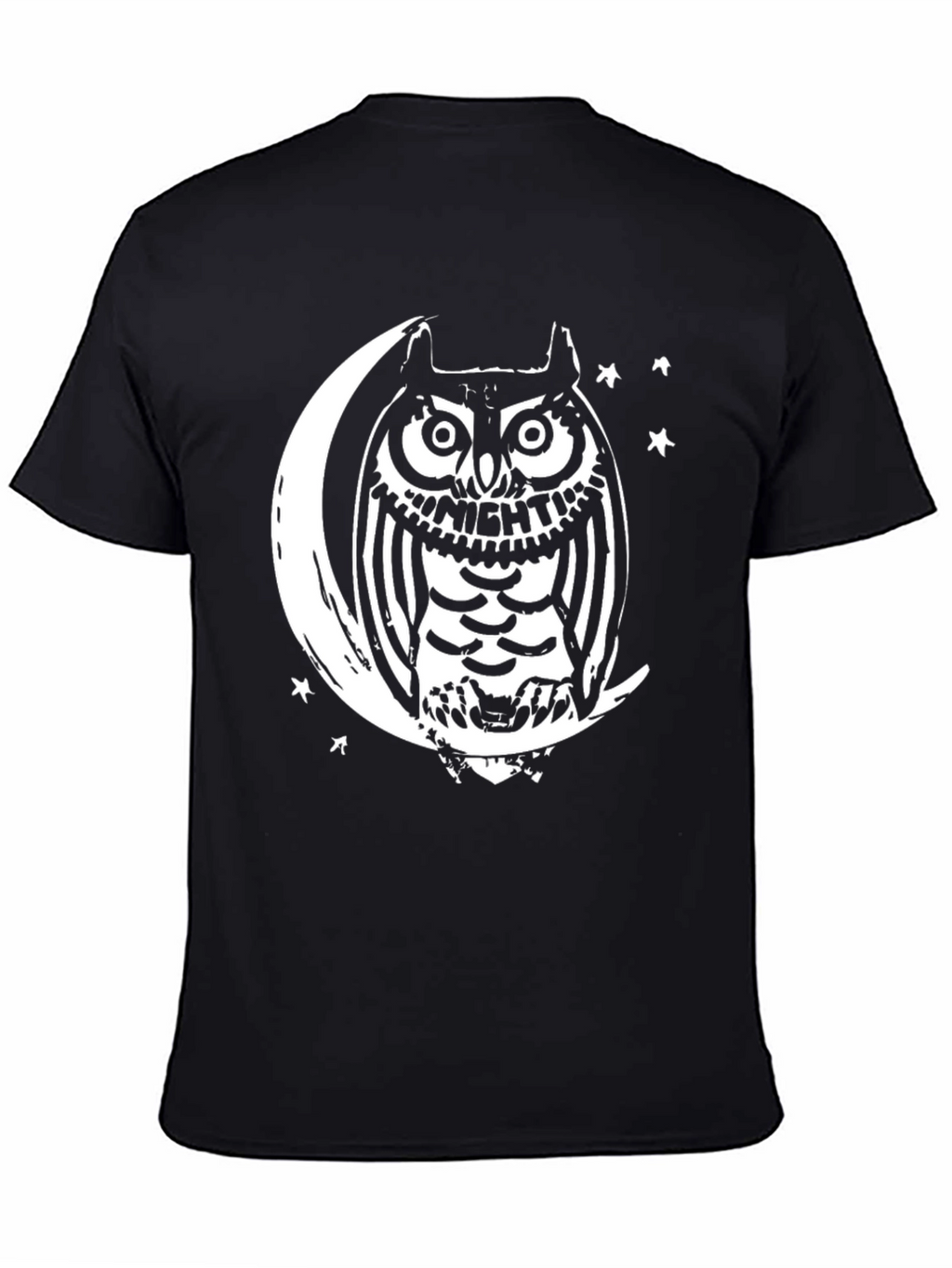 Night Owl on Moon T-Shirt