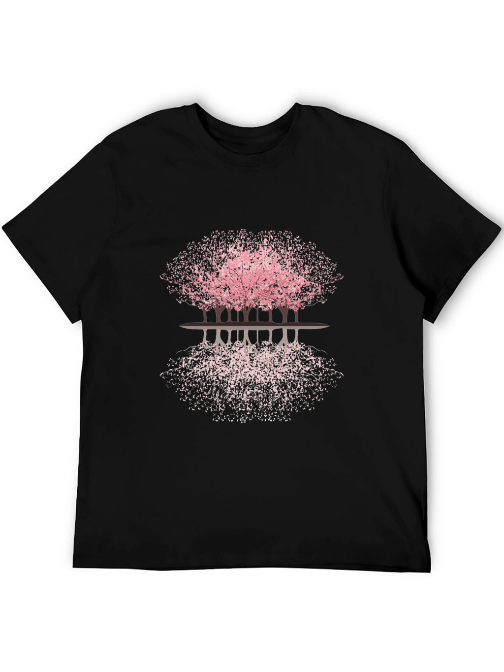 Cherry Blossom Reflection Graphic Tee