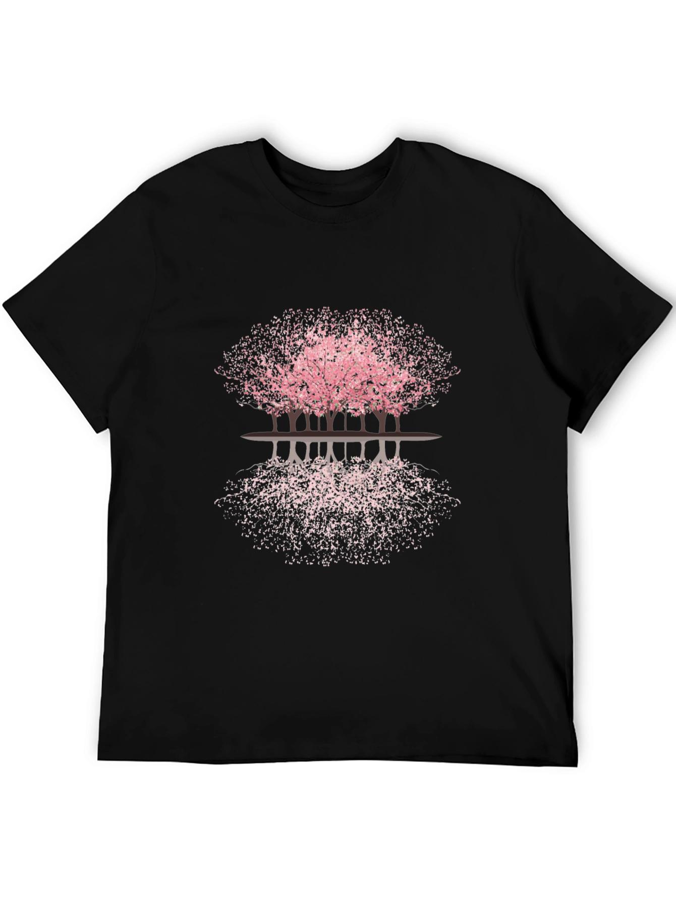 Cherry Blossom Reflection Graphic Tee