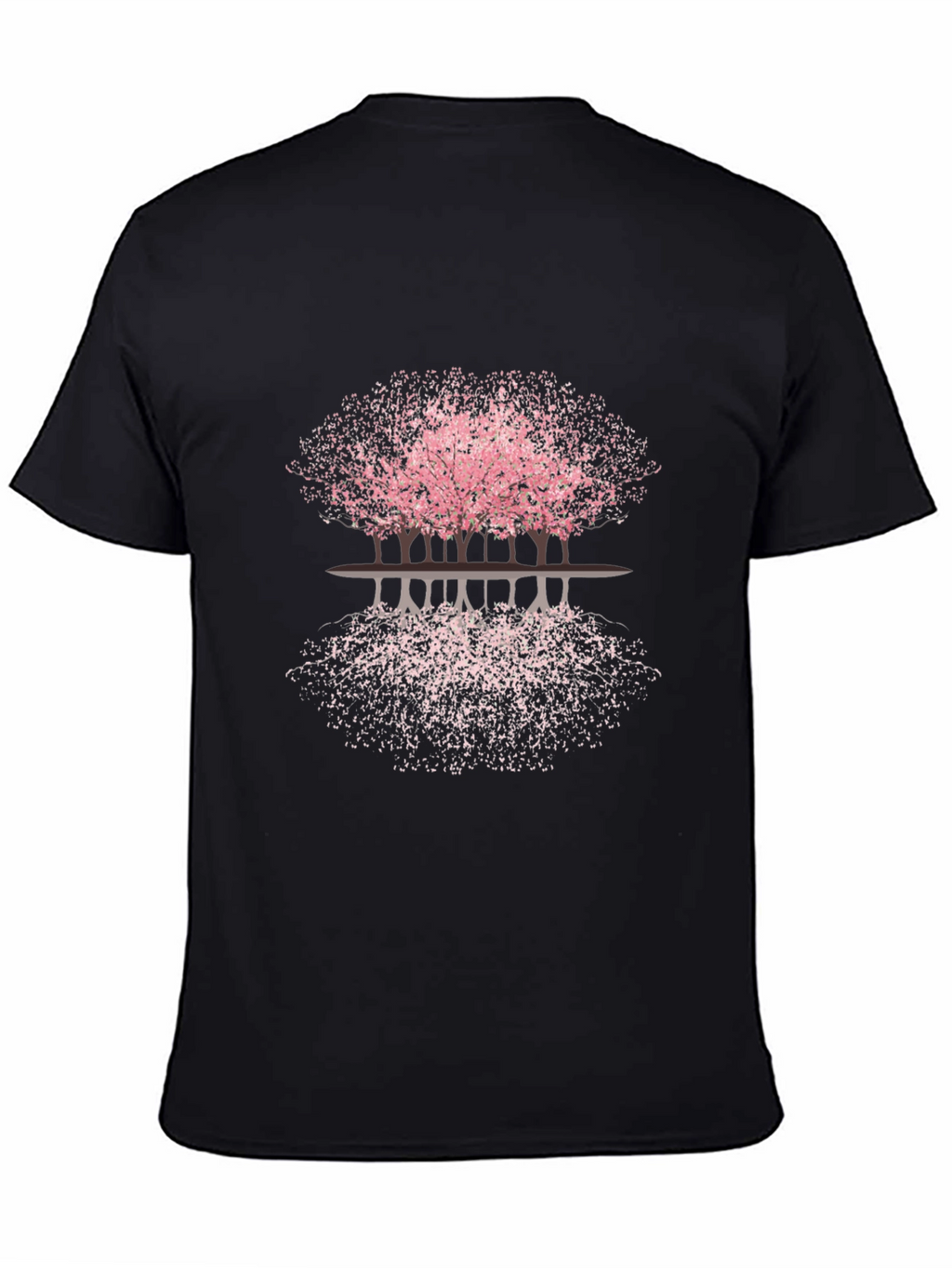 Cherry Blossom Reflection Graphic Tee