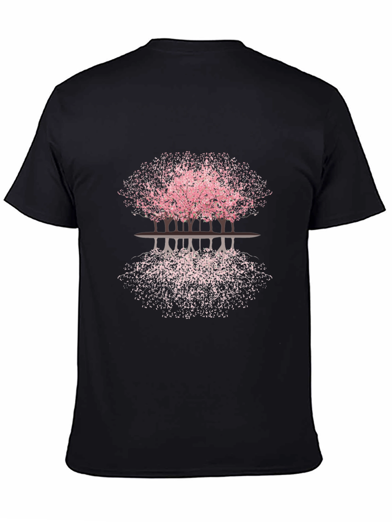 Cherry Blossom Reflection Graphic Tee