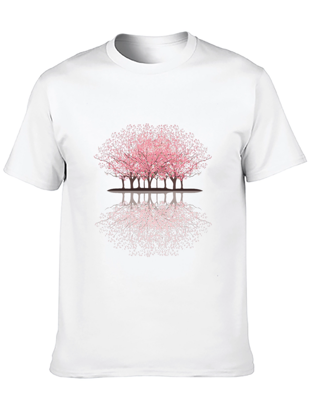 Cherry Blossom Reflection Graphic Tee