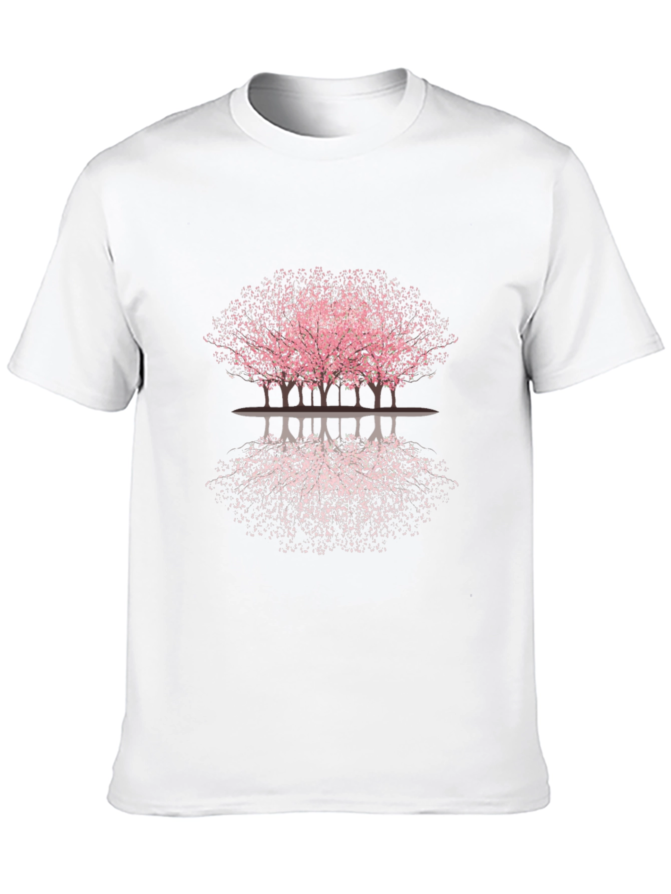 Cherry Blossom Reflection Graphic Tee