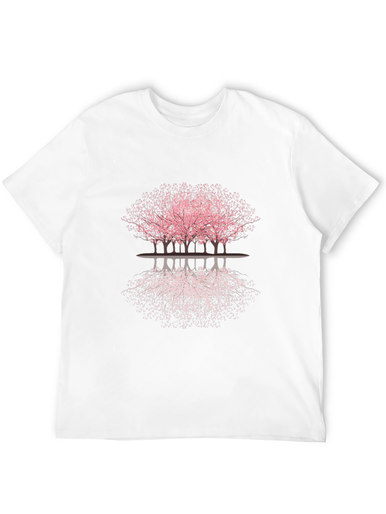 Cherry Blossom Reflection Graphic Tee