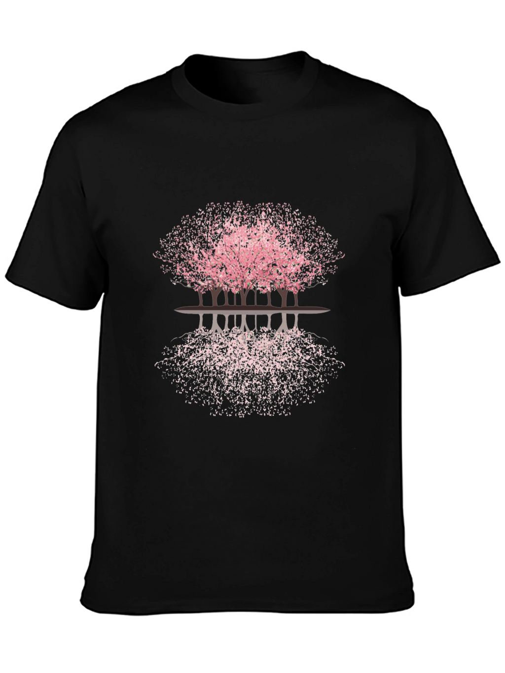 Cherry Blossom Reflection Graphic Tee