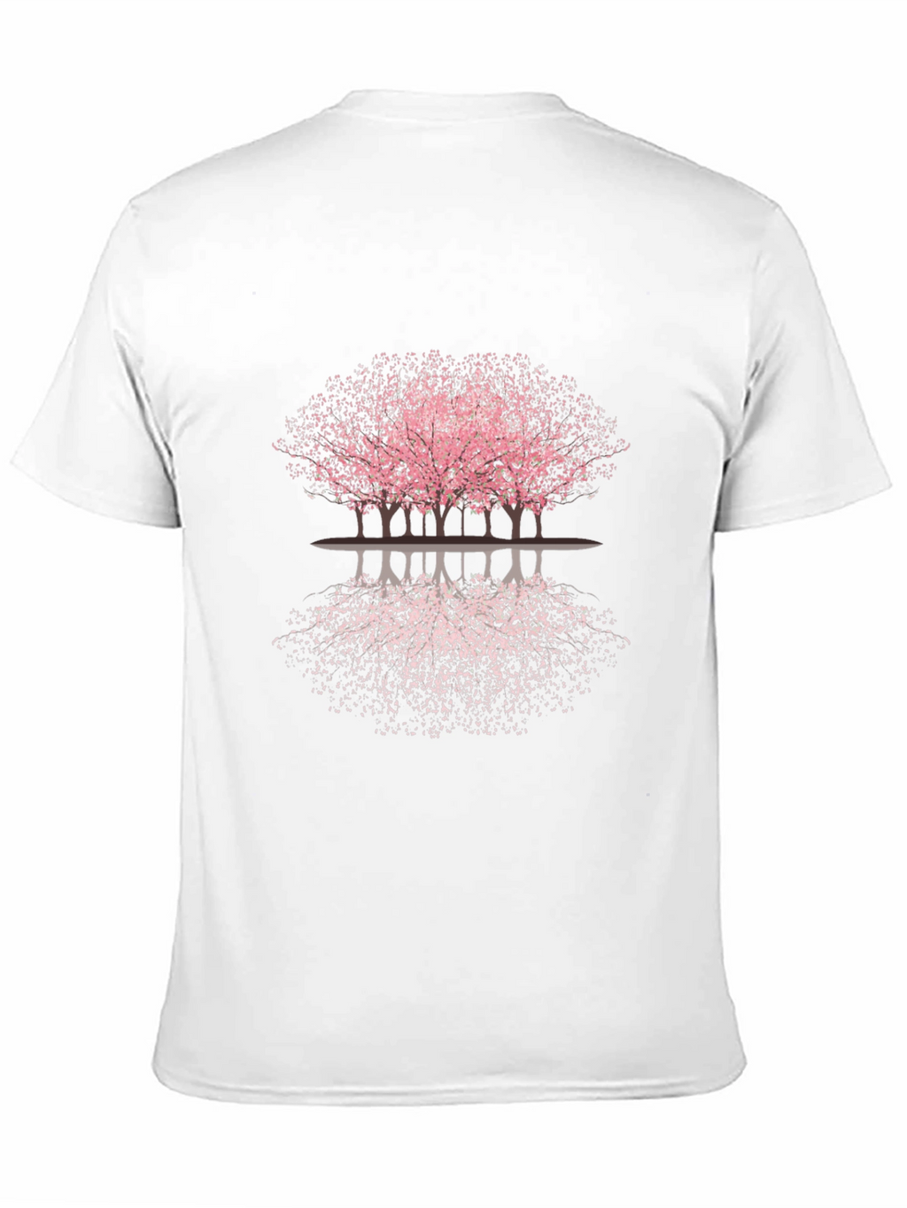 Cherry Blossom Reflection Graphic Tee