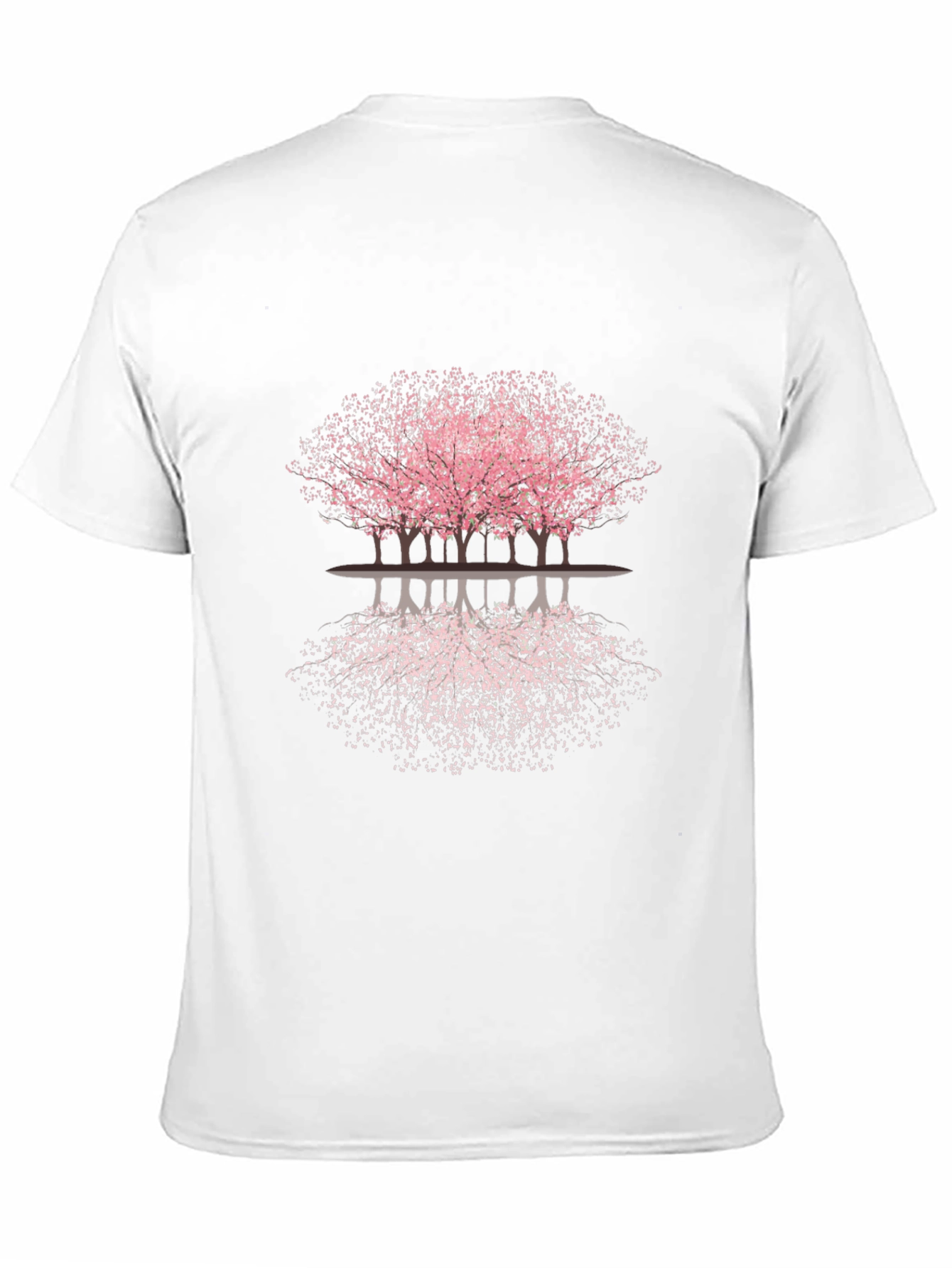 Cherry Blossom Reflection Graphic Tee