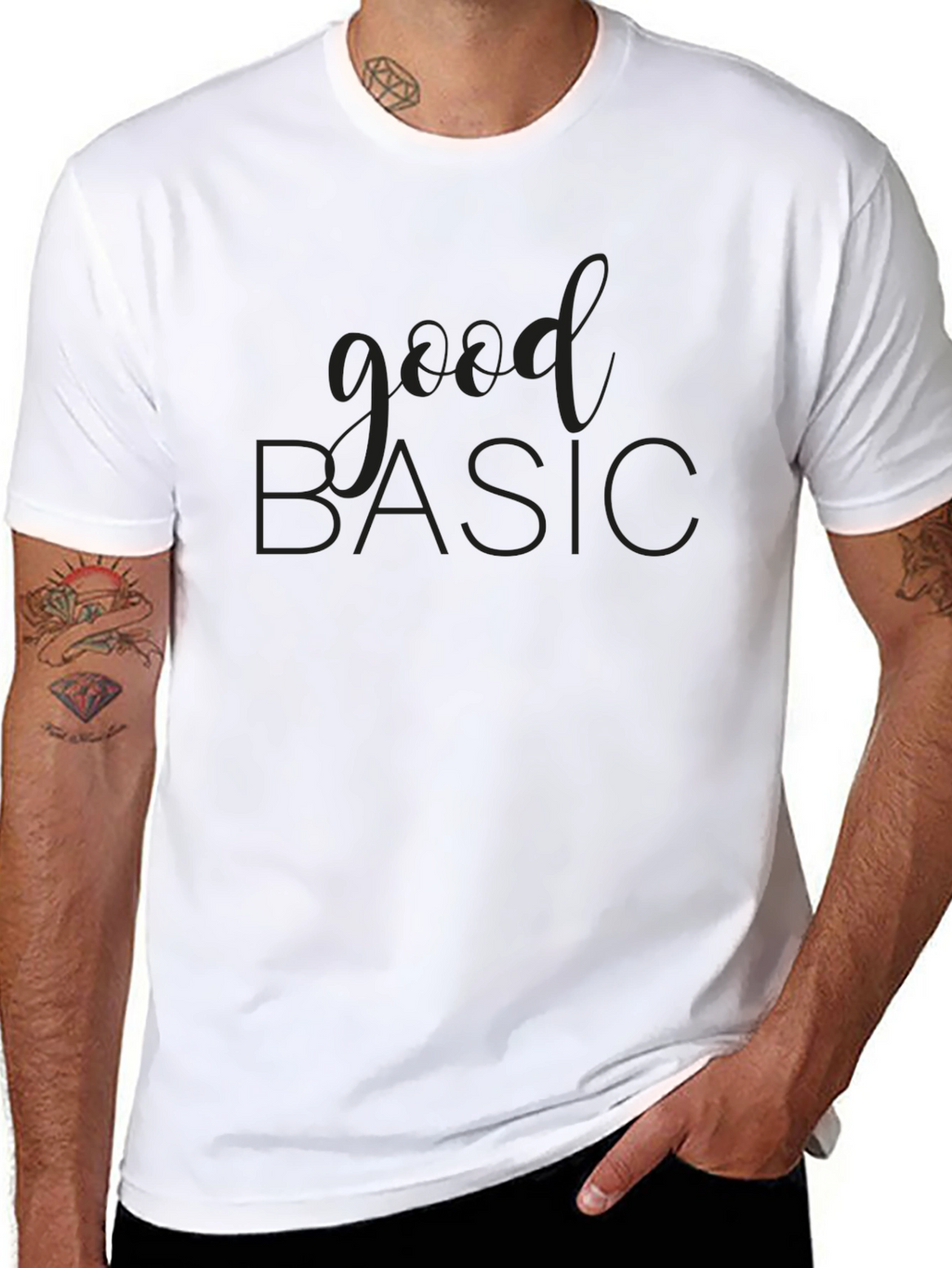 Good Basic Black T-Shirt
