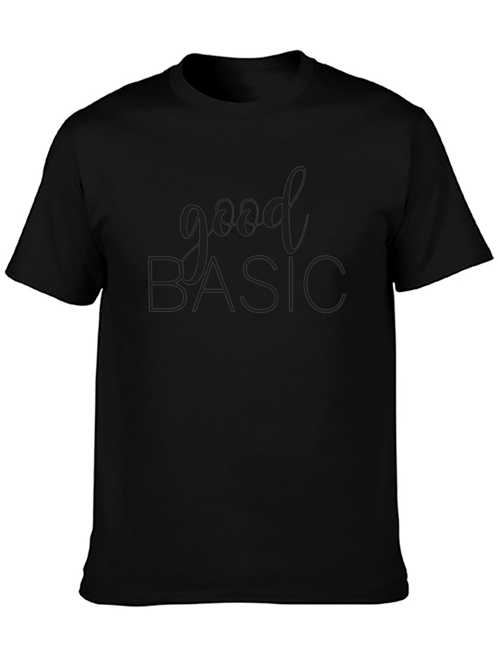 Good Basic Black T-Shirt