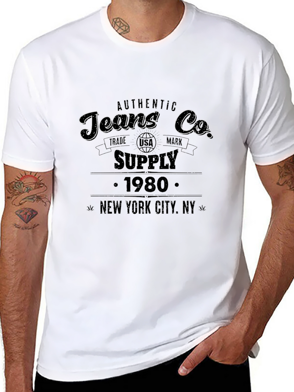 Authentic Jeans Co. T-Shirt - New York City