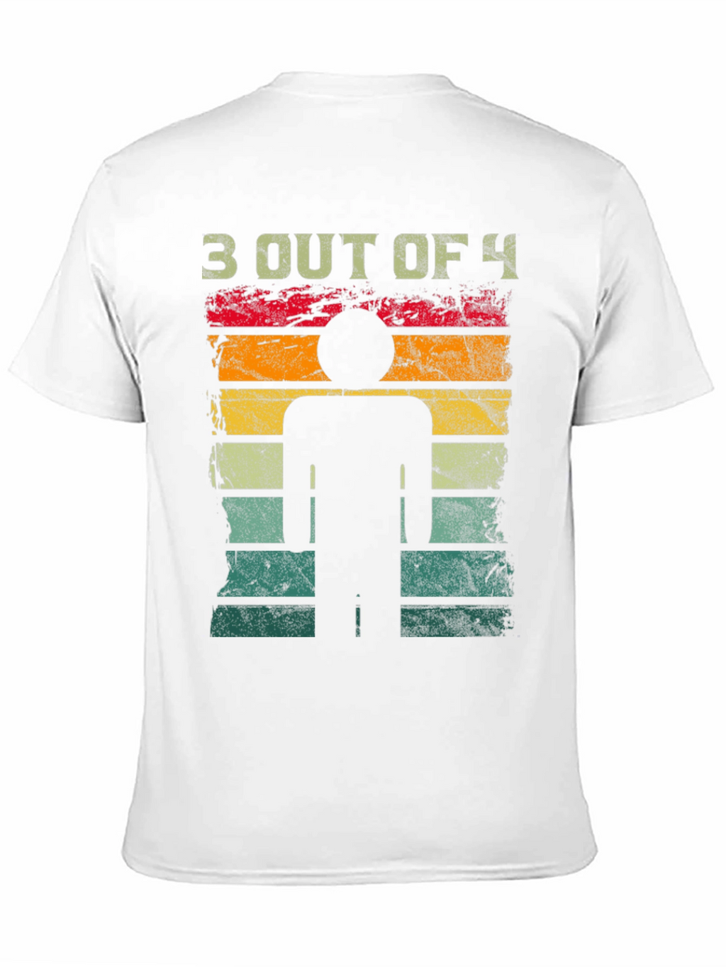 3 Out of 4 Stick Figure T-Shirt