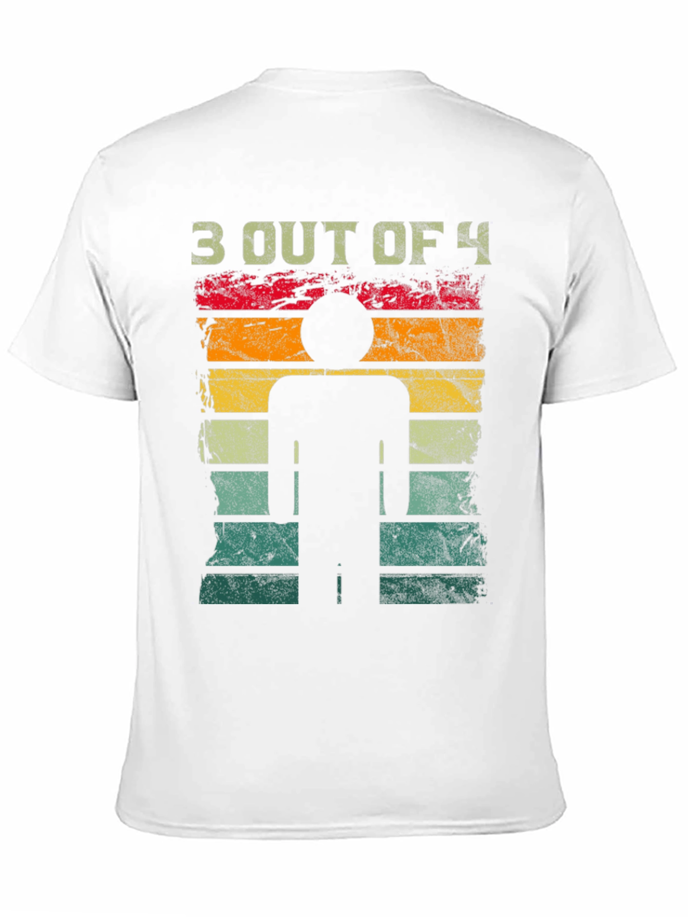 3 Out of 4 Stick Figure T-Shirt