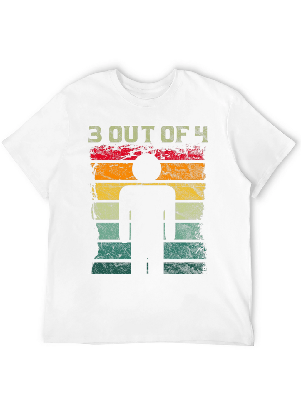 3 Out of 4 Stick Figure T-Shirt
