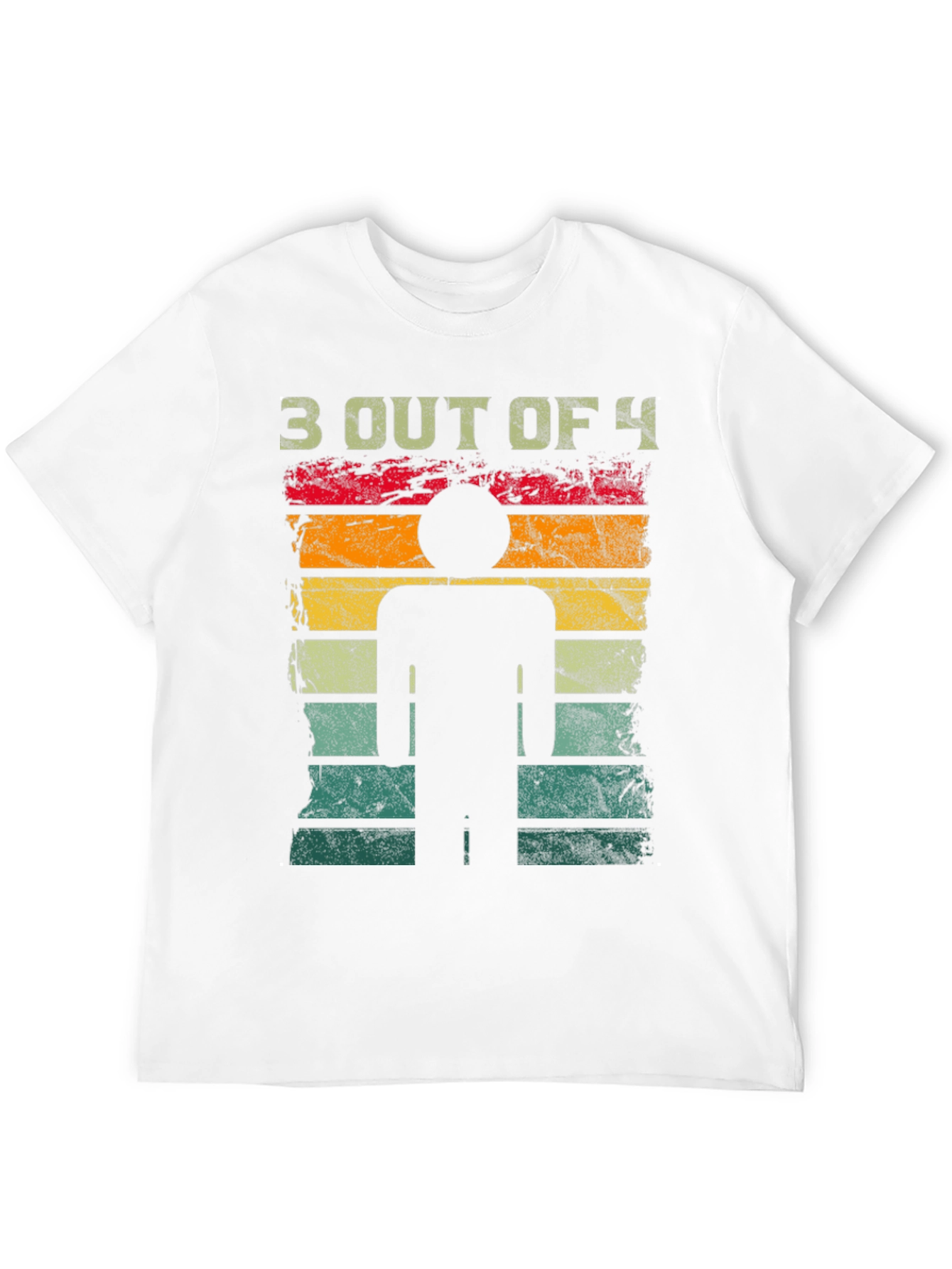 3 Out of 4 Stick Figure T-Shirt
