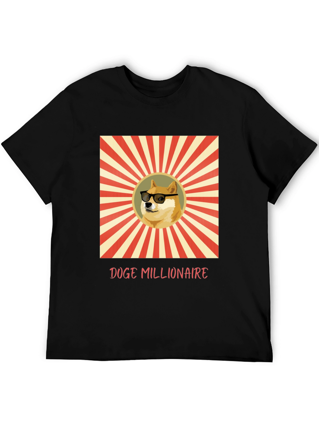 Doge Millionaire T-Shirt - Meme Crypto Style