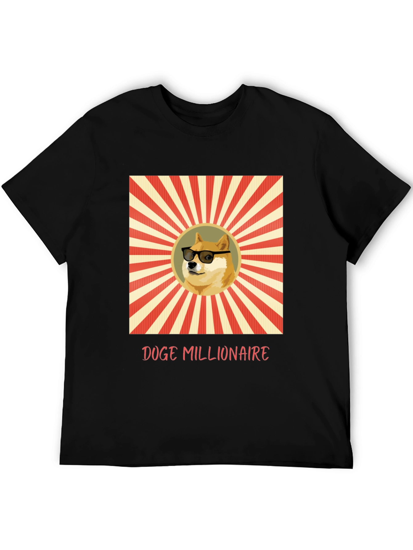 Doge Millionaire T-Shirt - Meme Crypto Style