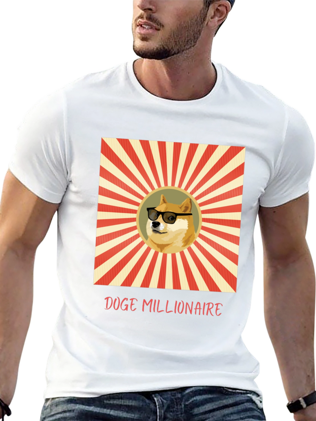 Doge Millionaire T-Shirt - Meme Crypto Style