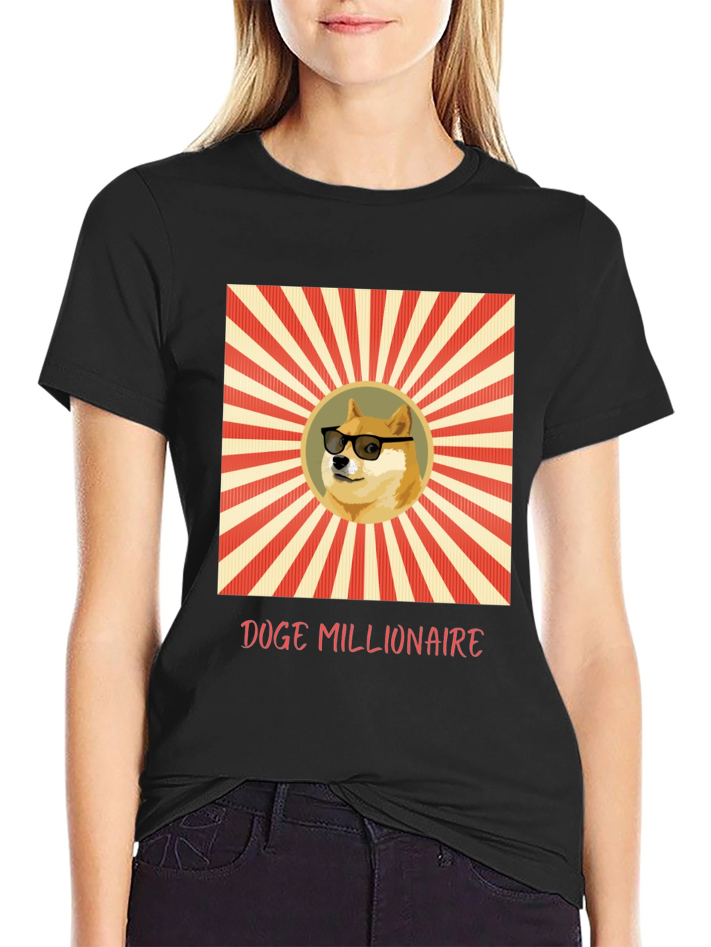 Doge Millionaire T-Shirt - Meme Crypto Style