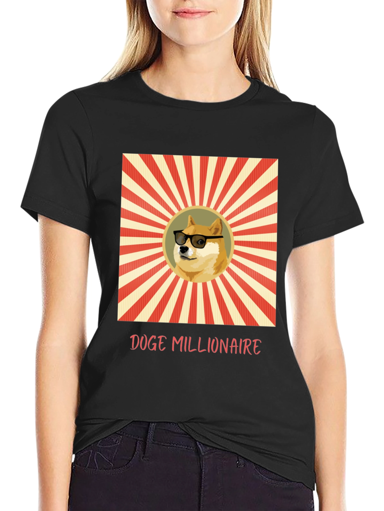 Doge Millionaire T-Shirt - Meme Crypto Style
