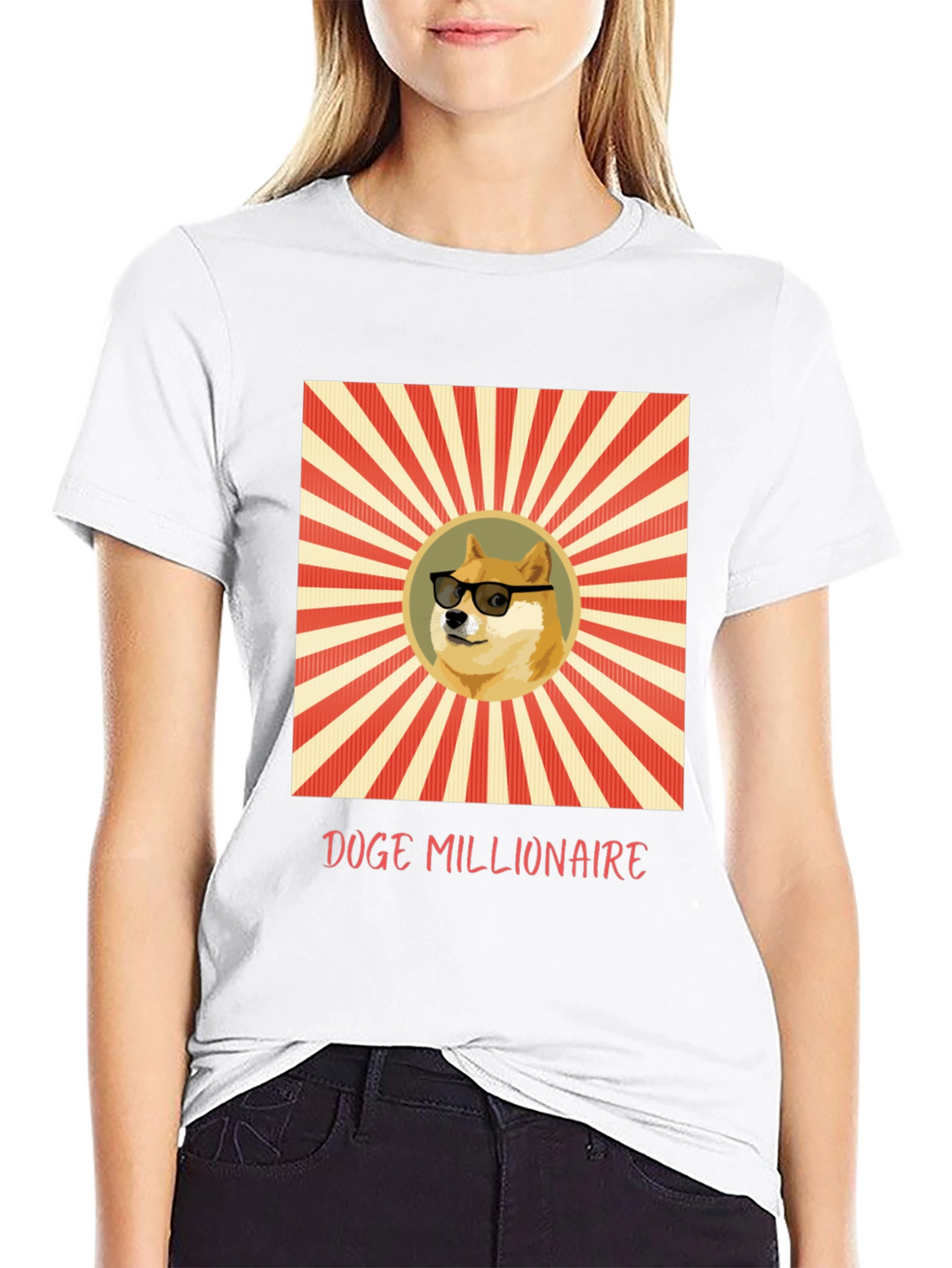 Doge Millionaire T-Shirt - Meme Crypto Style