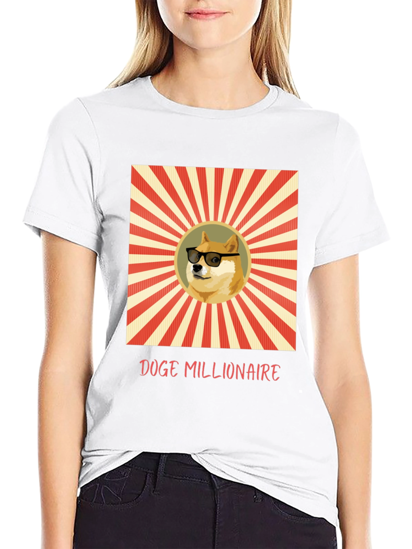 Doge Millionaire T-Shirt - Meme Crypto Style