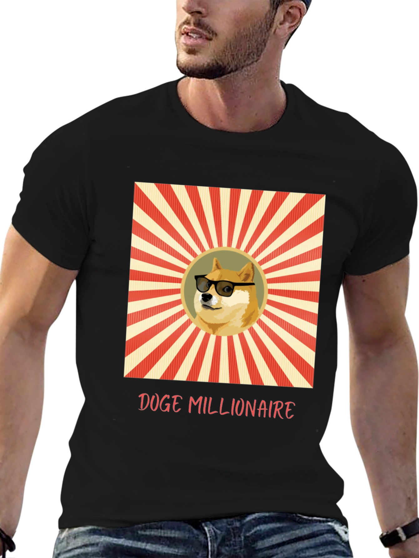 Doge Millionaire T-Shirt - Meme Crypto Style