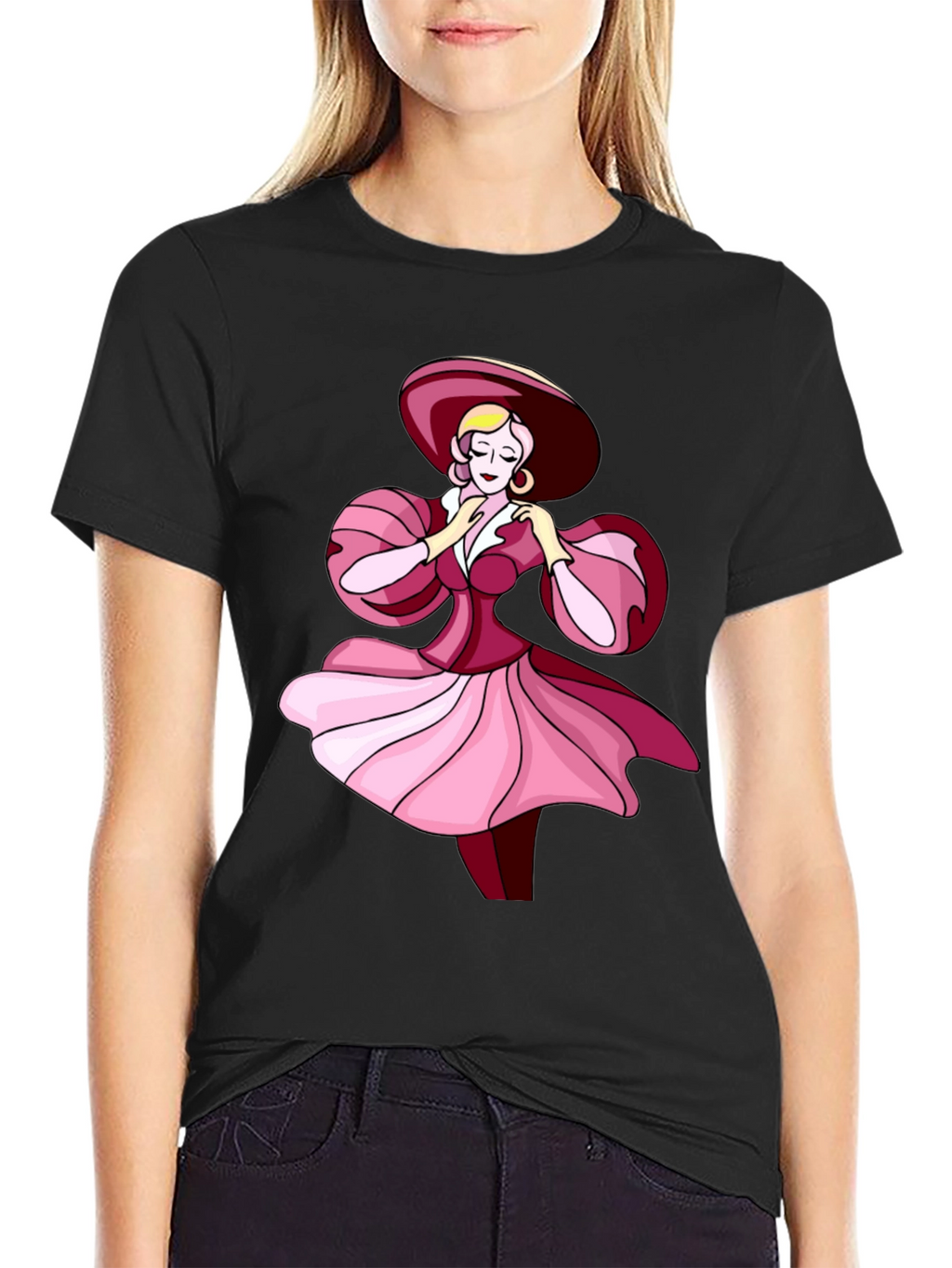 Elegant Lady Graphic Tee
