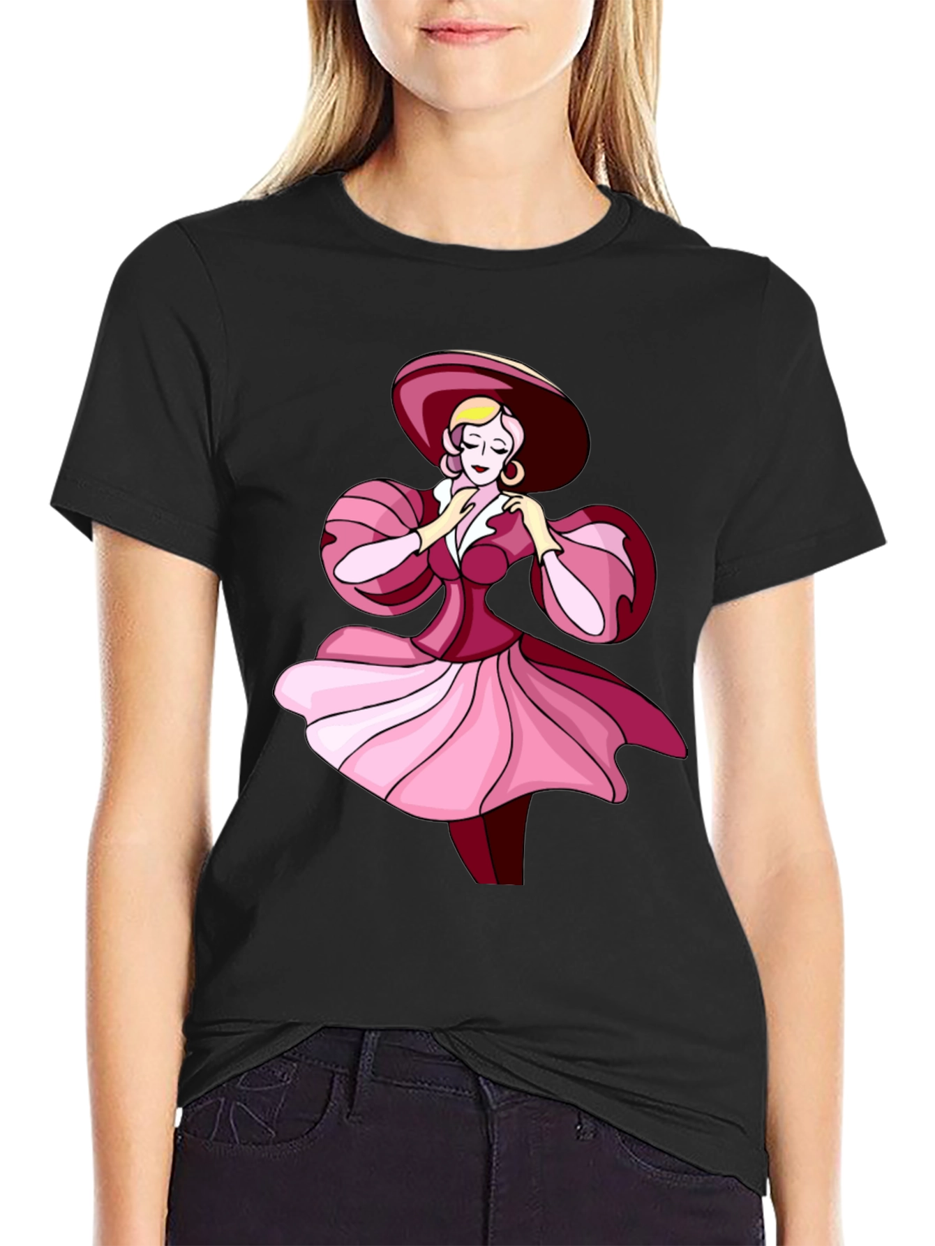 Elegant Lady Graphic Tee