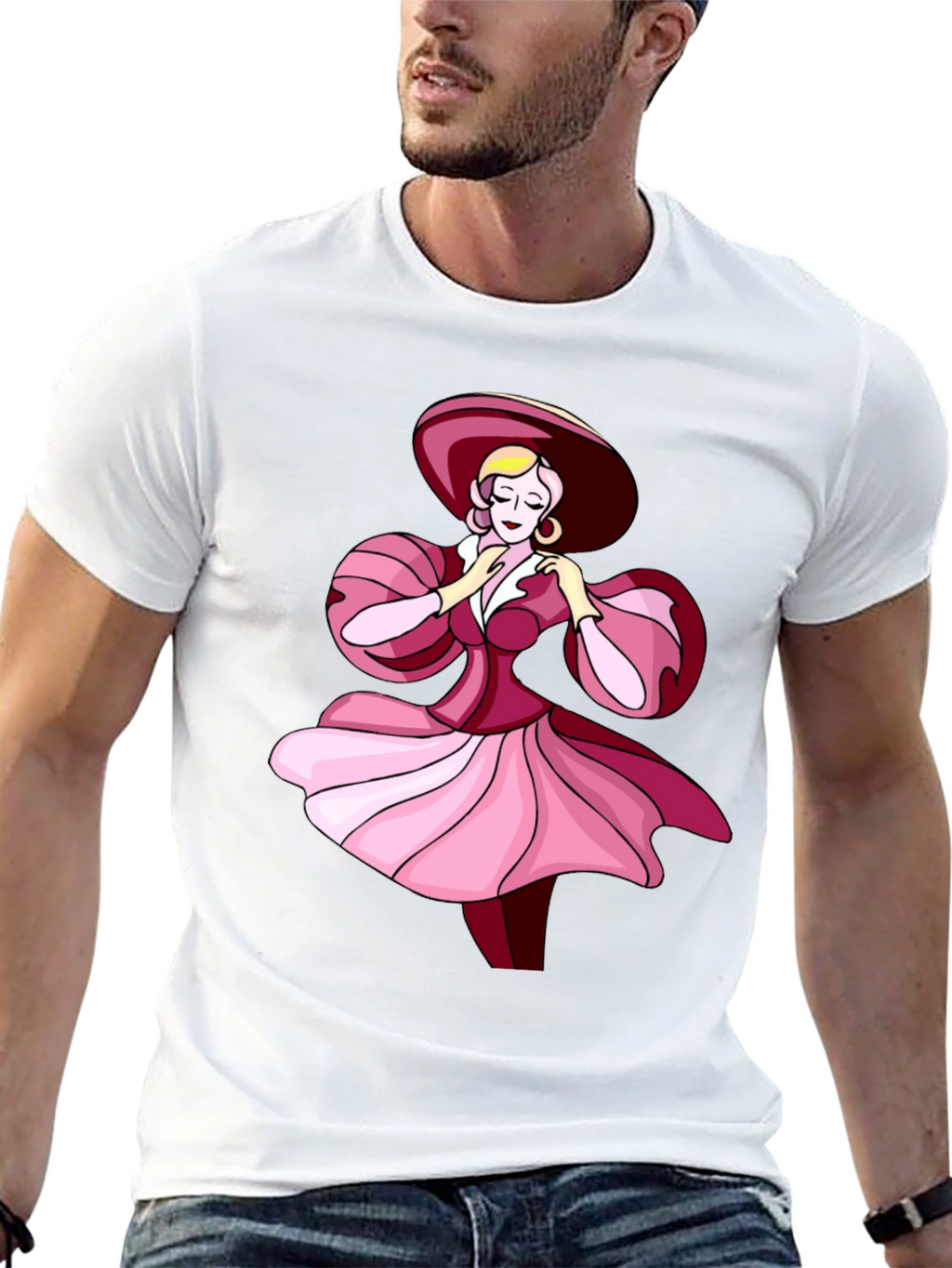Elegant Lady Graphic Tee