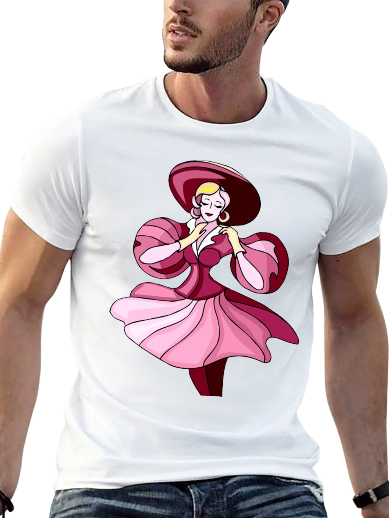 Elegant Lady Graphic Tee