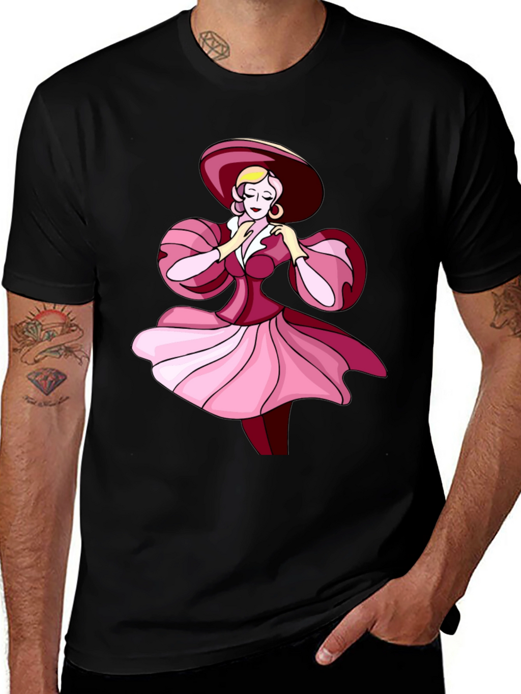 Elegant Lady Graphic Tee