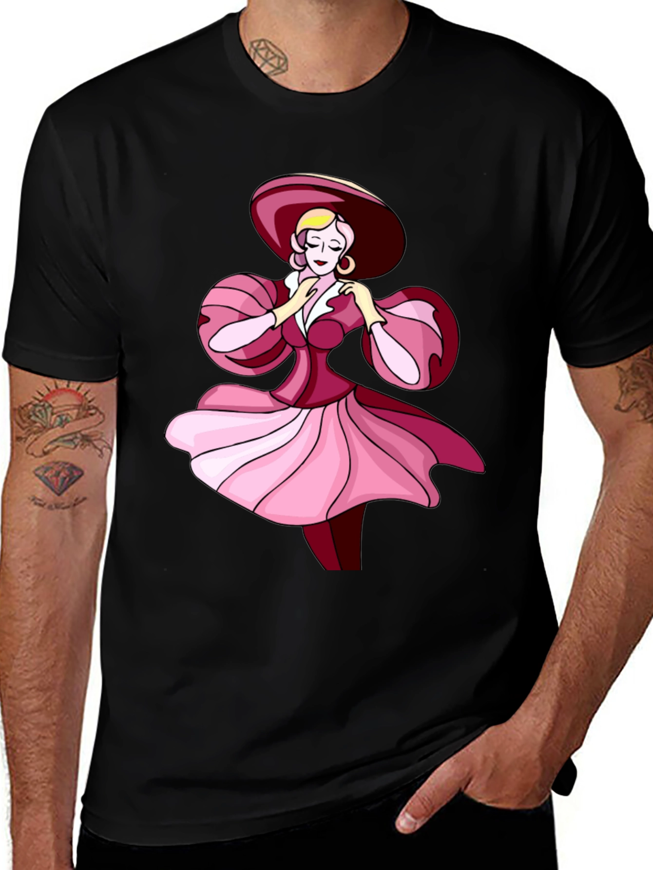 Elegant Lady Graphic Tee