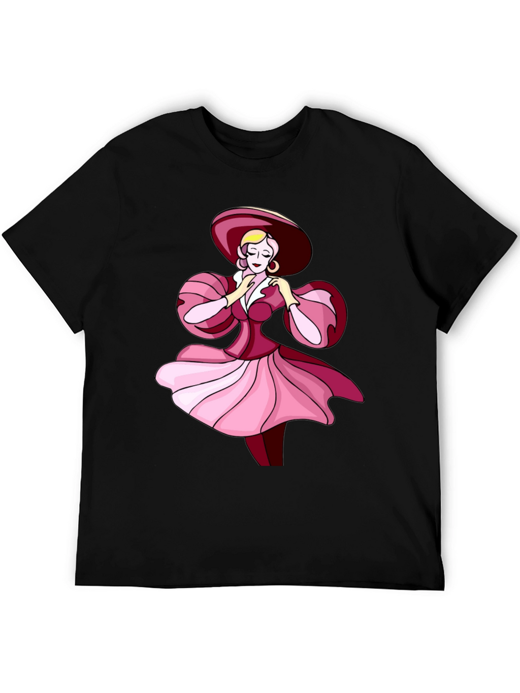 Elegant Lady Graphic Tee