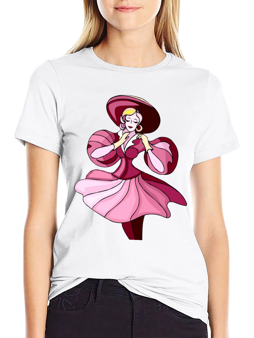 Elegant Lady Graphic Tee