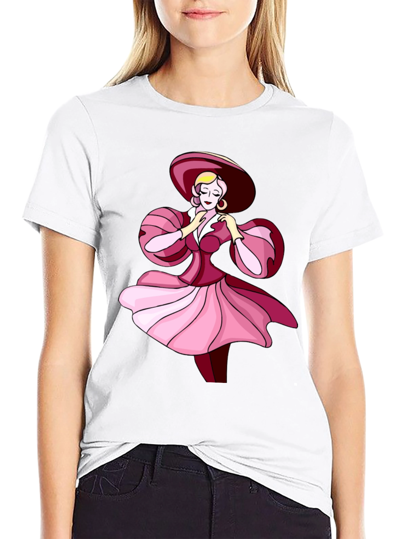 Elegant Lady Graphic Tee
