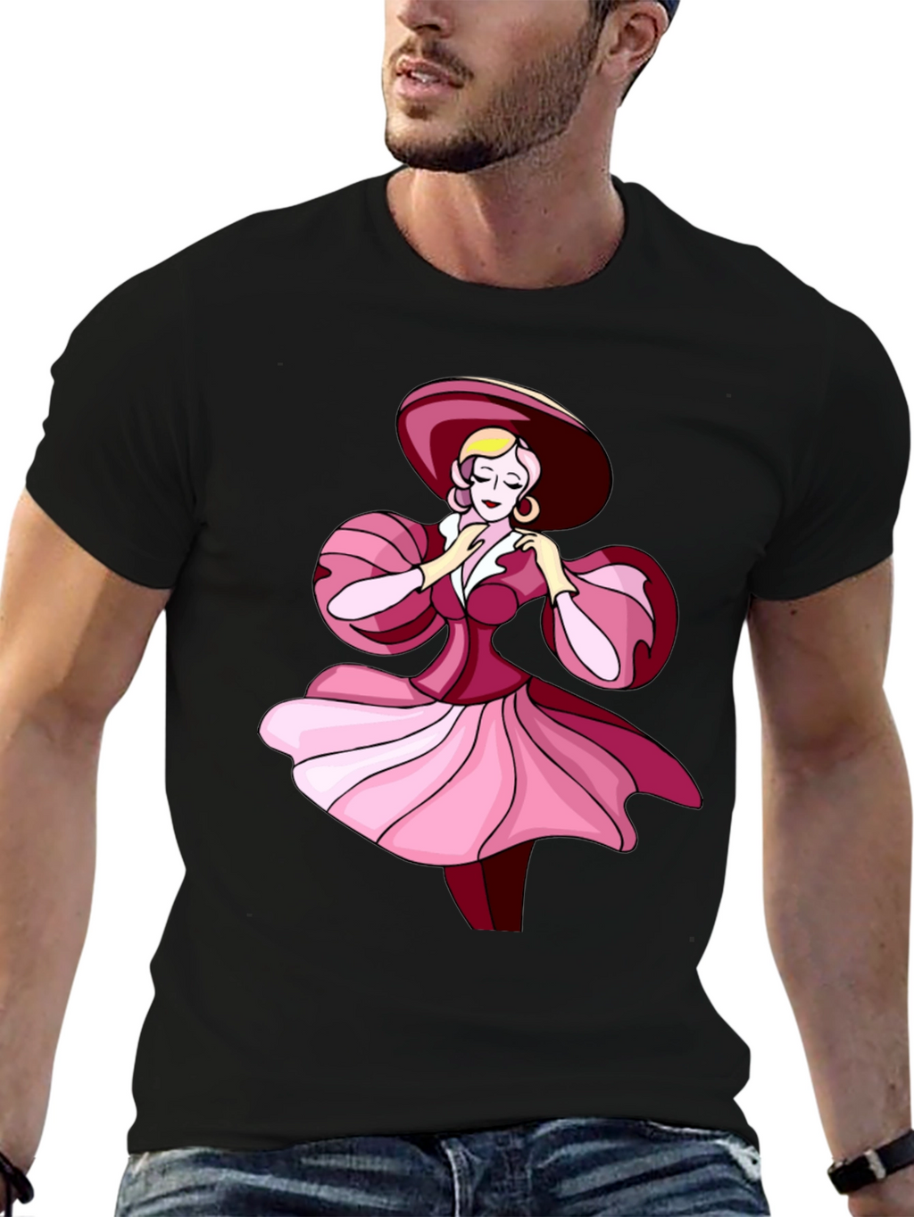 Elegant Lady Graphic Tee