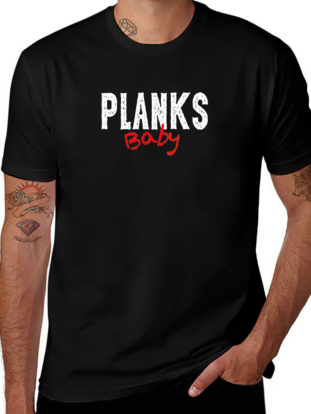 Planks Baby Graphic Tee