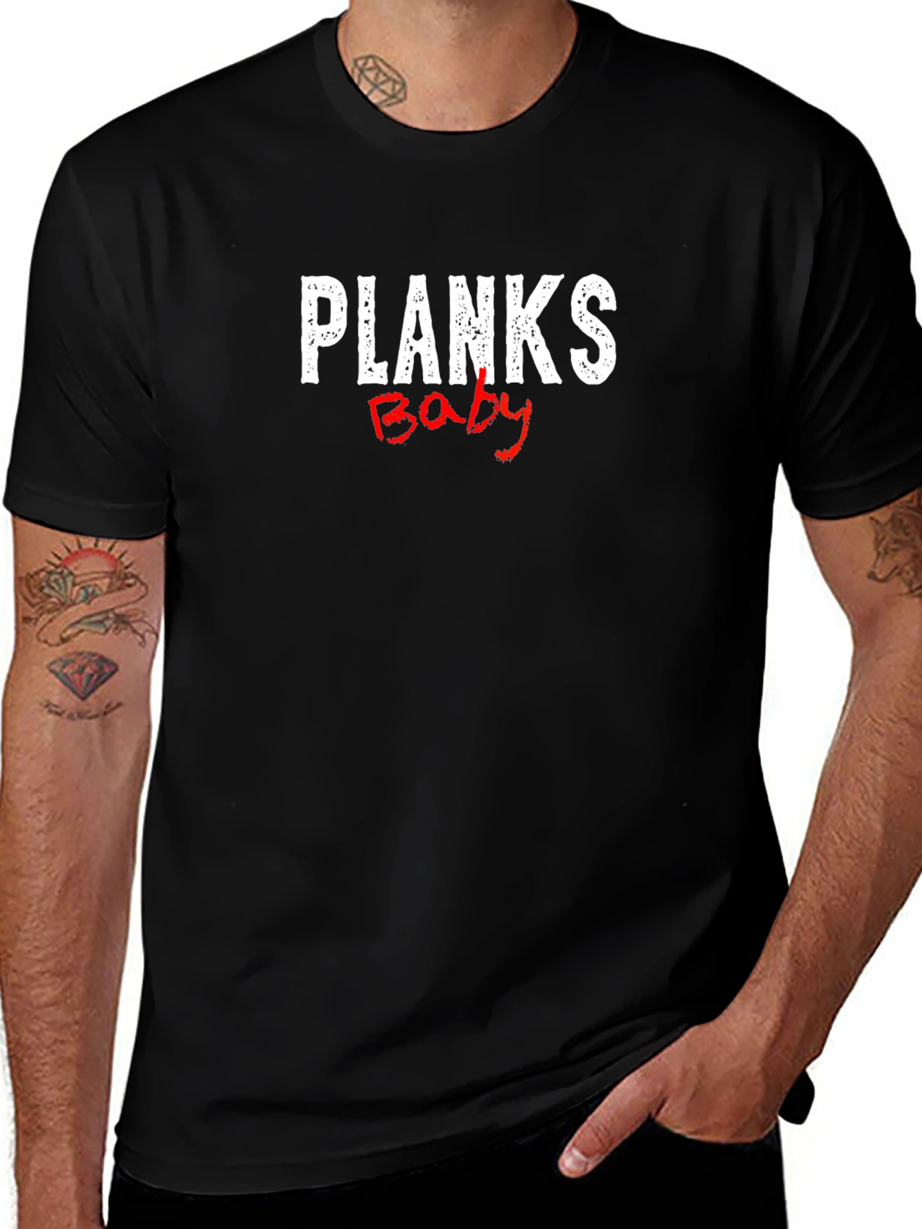 Planks Baby Graphic Tee