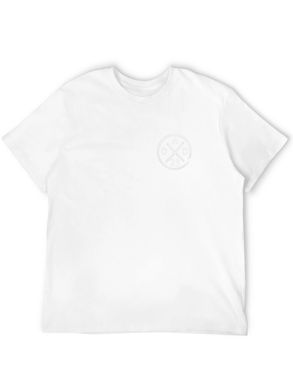 Mens Black Graphic Tee - ADC 23 Circle Logo