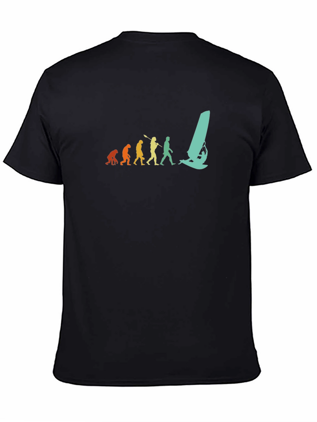 Evolution of Windsurfing Graphic T-Shirt