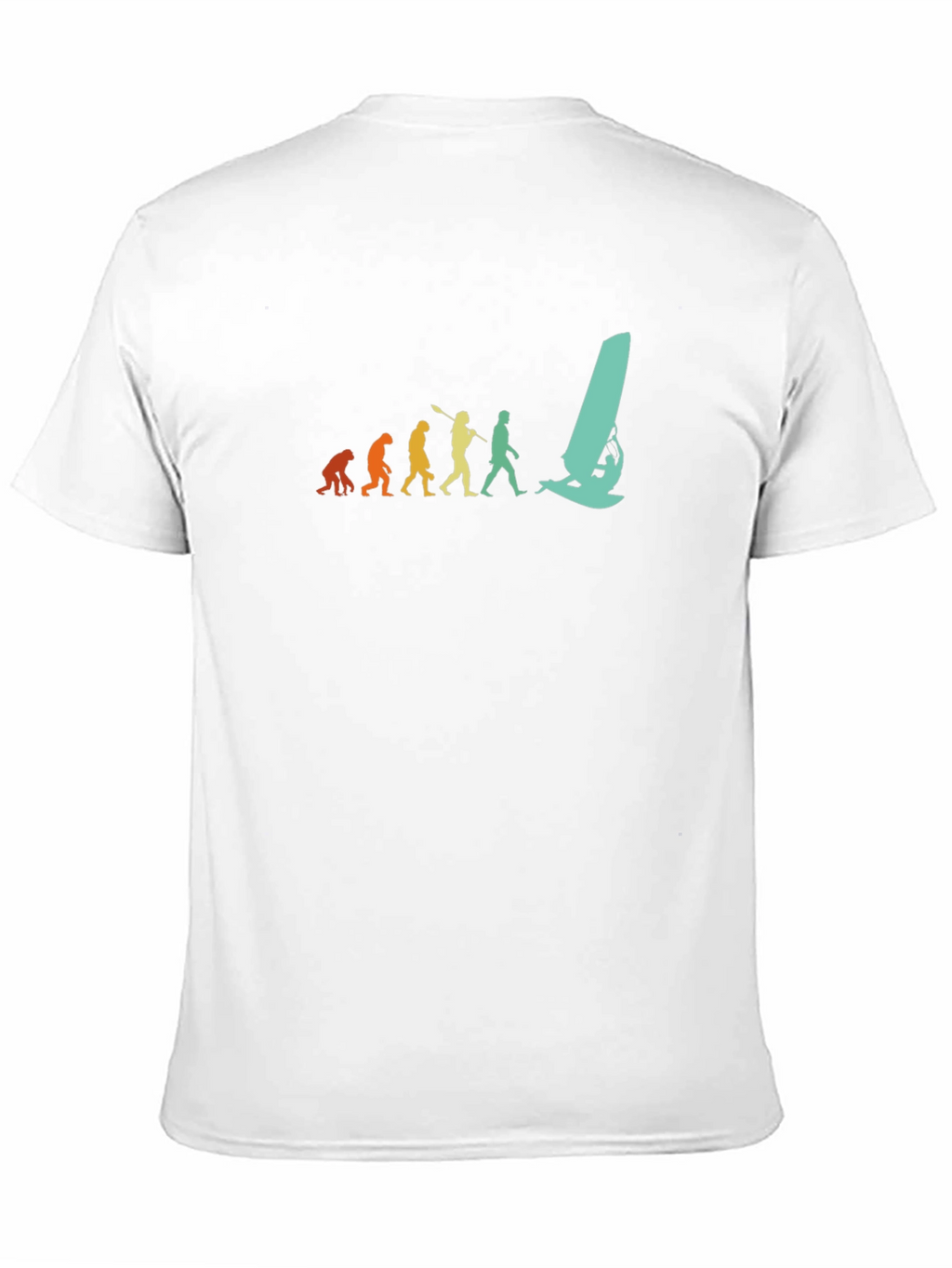Evolution of Windsurfing Graphic T-Shirt