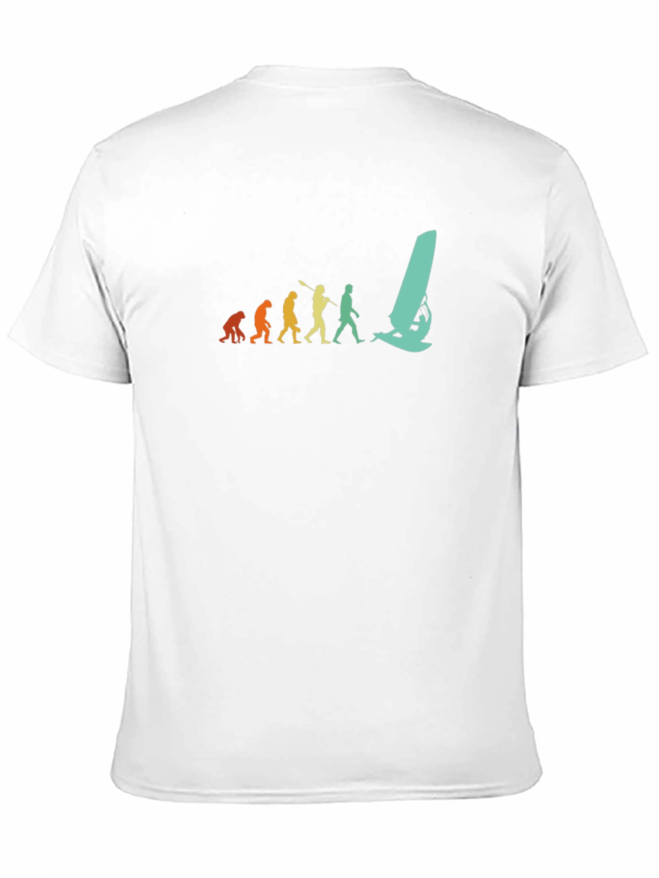 Evolution of Windsurfing Graphic T-Shirt