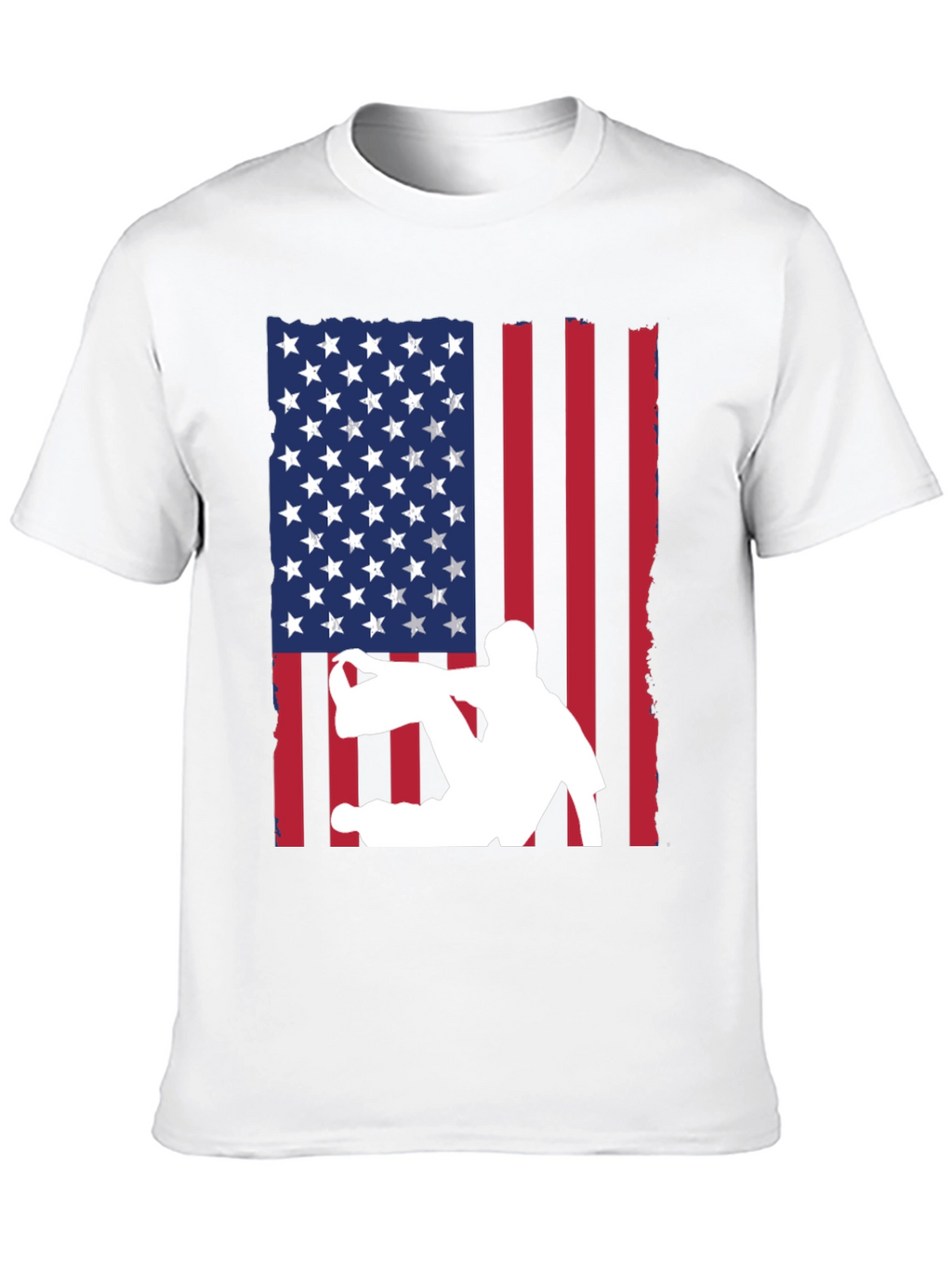 USA Flag Parkour T-Shirt