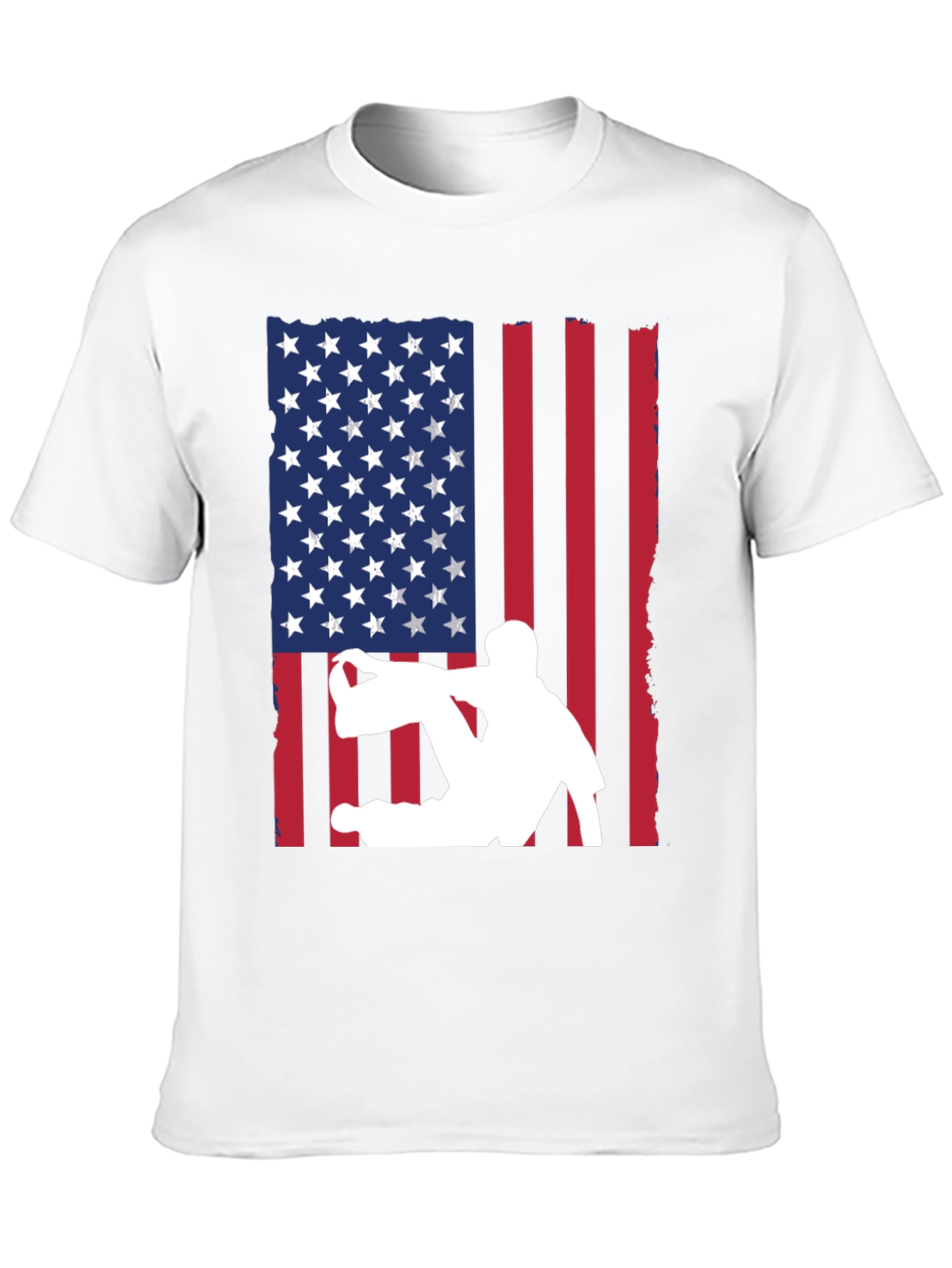 USA Flag Parkour T-Shirt