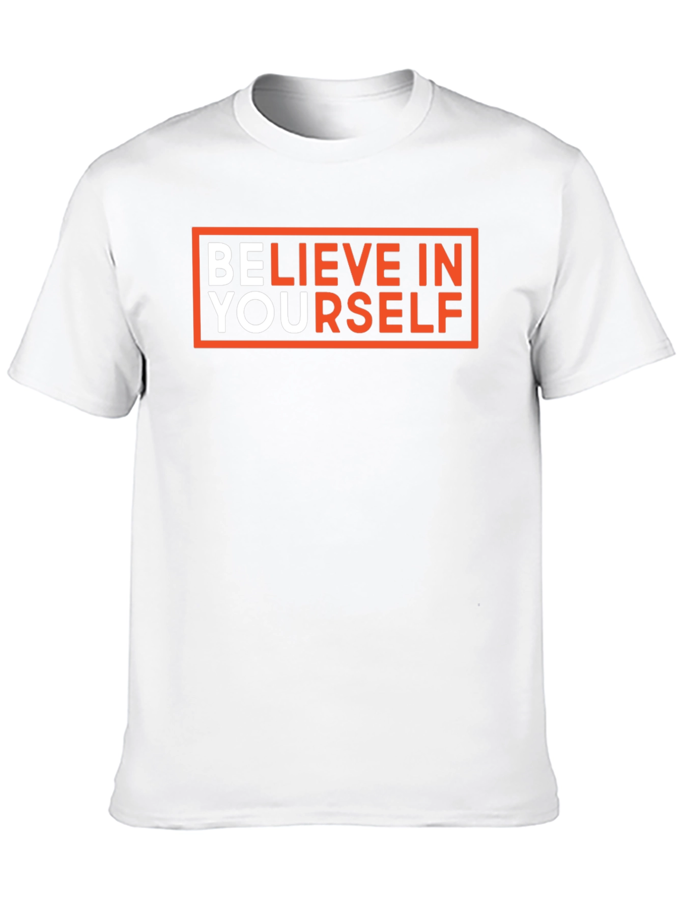Believe In Yourself Black Graphic Tee