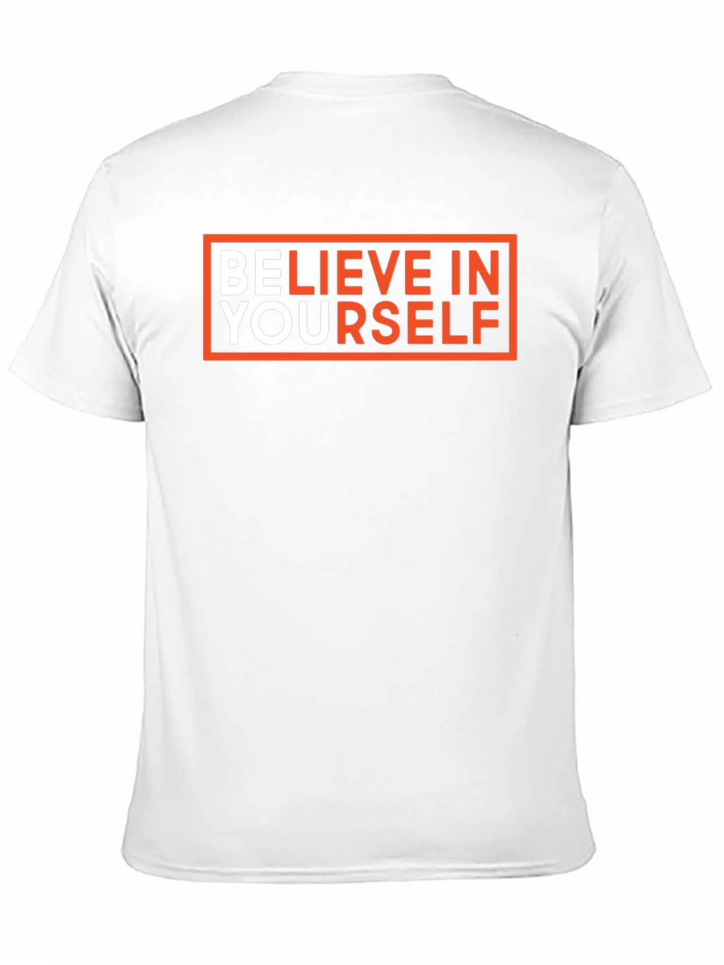 Believe In Yourself Black Graphic Tee