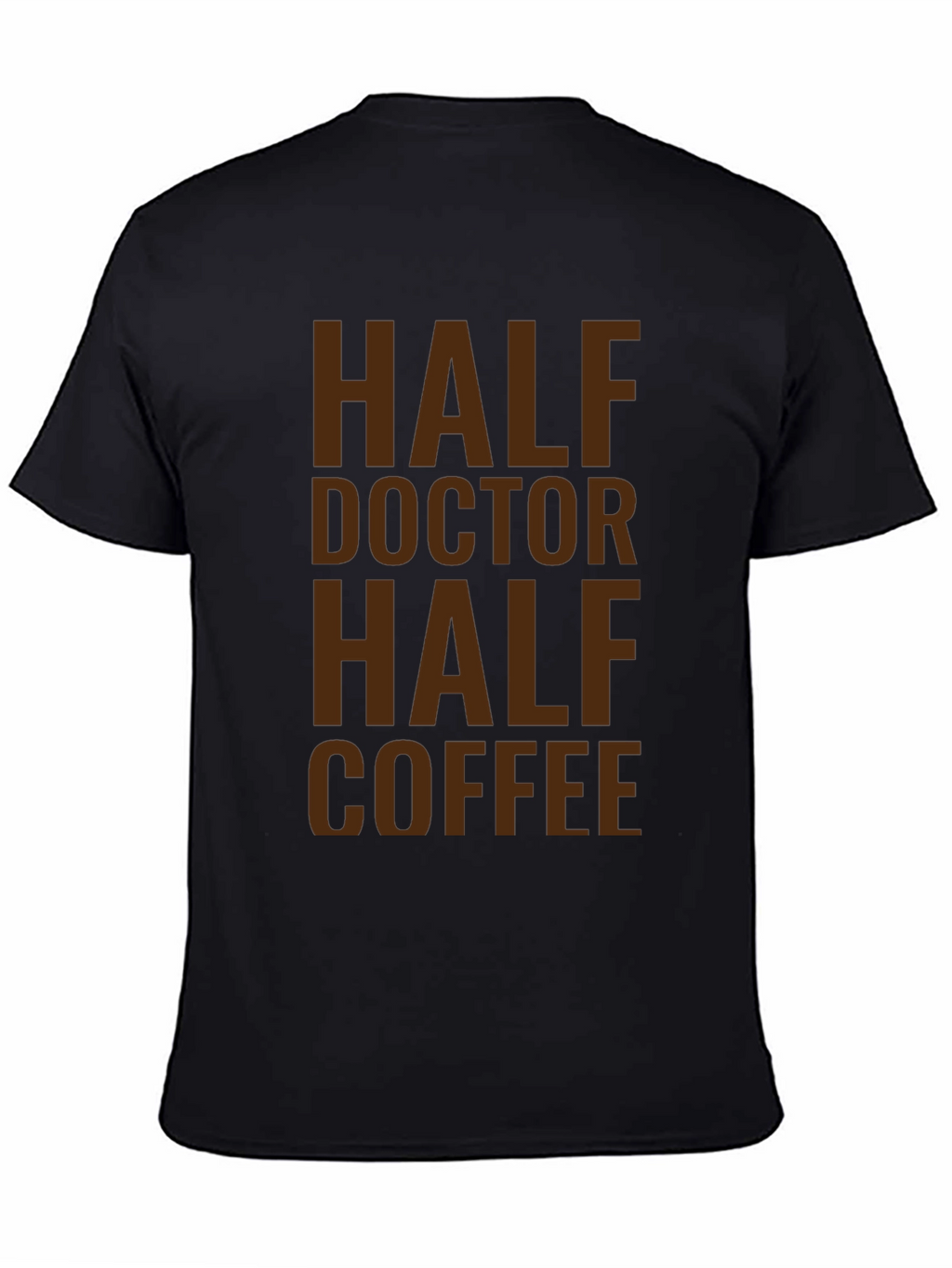 Half Doctor Half Coffee Graphic T-Shirt