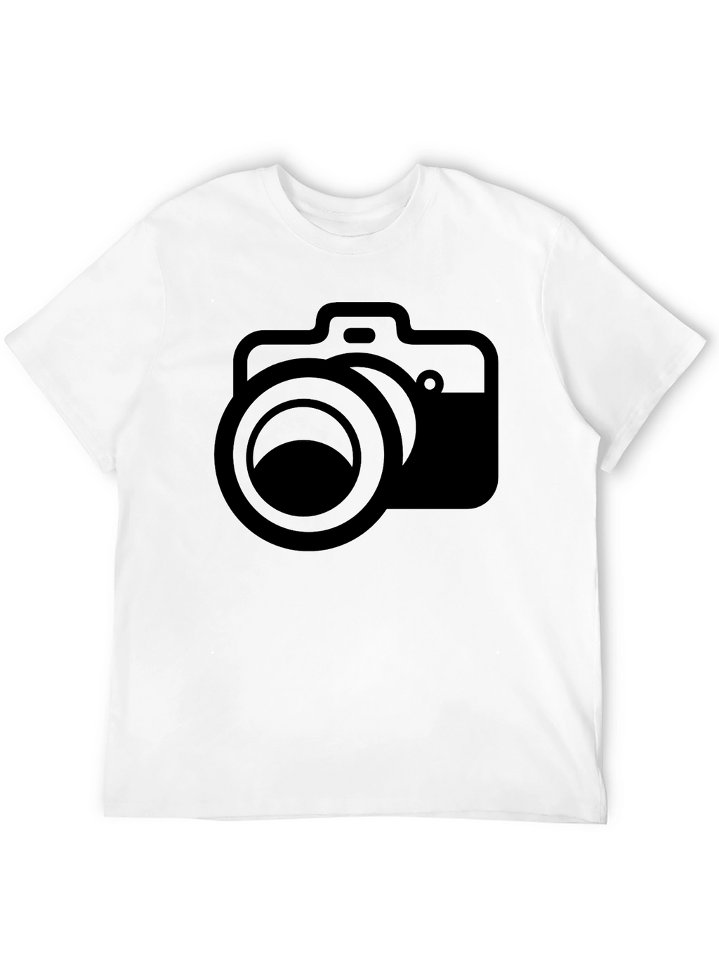 Camera Graphic Black T-Shirt - Photographer Apparel